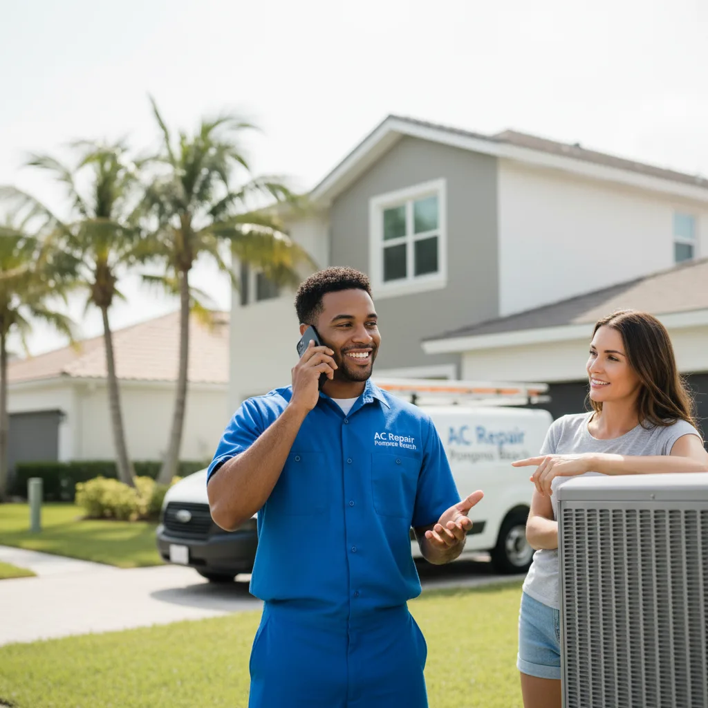 AC Repair Pompano Beach customer support in Heath